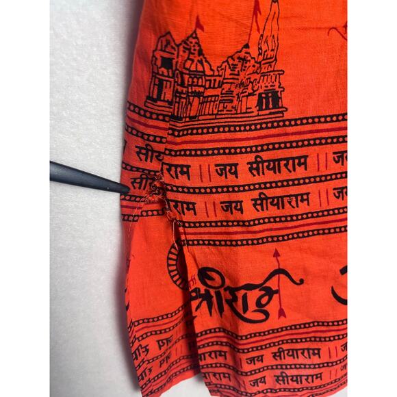 Men Kurta Handmade Casual Short Sleeve Shirt Size XXL T-Shirt Indian Bollywood - Picture 5 of 6